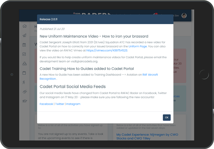 cadets.bader.mod.uk_dashboard(iPad)