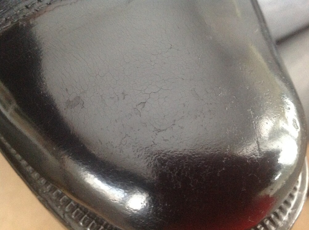 Parade shoe polish cracking The Crew Room Air Cadet Central