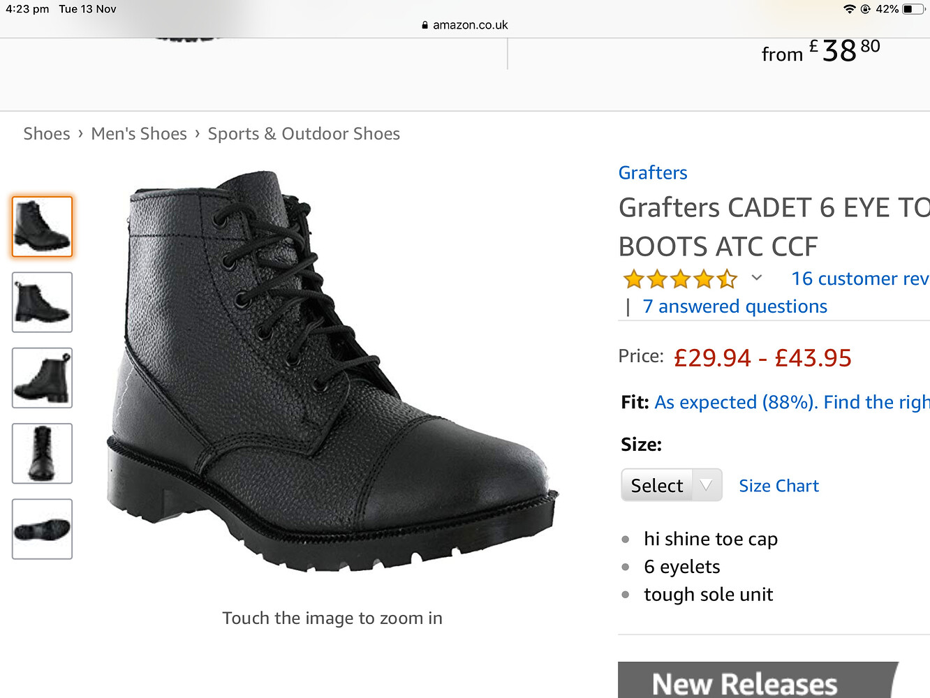 New boots - Ask the Staff - Air Cadet Central