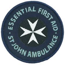 Air Cadet Heartstart First Aid Blue Badge 
